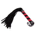 Smart Moves - Lederen Flogger - 39 cm - Zwart/Rood-Laced-up.nl