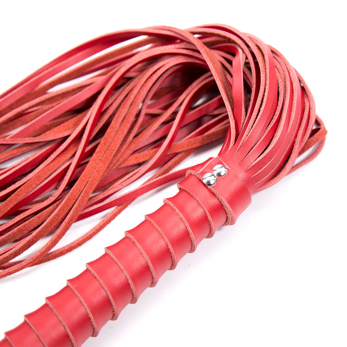 Smart Moves - Lederen Flogger - Rood-Laced-up.nl