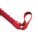 Smart Moves - Lederen Flogger met Studs - 38 cm - Rood-Laced-up.nl