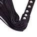 Smart Moves - Lederen Flogger met Studs - 39 cm - Zwart-Laced-up.nl