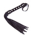 Smart Moves - Lederen Flogger met Studs - 39 cm - Zwart-Laced-up.nl