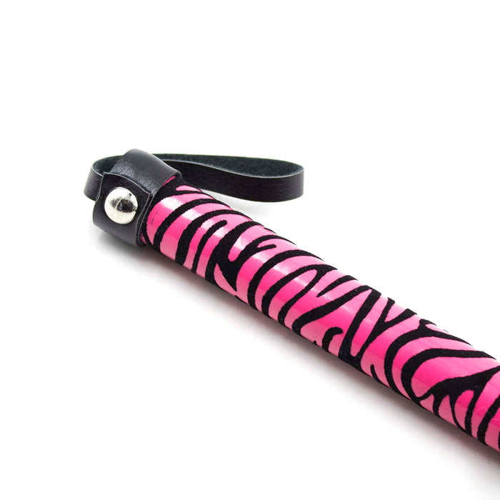 Smart Moves - Flogger Panterprint - 39 cm - Roze/Zwart-Laced-up.nl