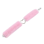 Smart Moves - Love Collar - Faux Fur - Heart-Shaped Ring - Pink-Laced-up.nl