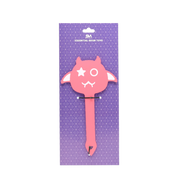 Smart Moves - Naughty Devil Paddle - Roze/Wit-Erotiekvoordeel.nl