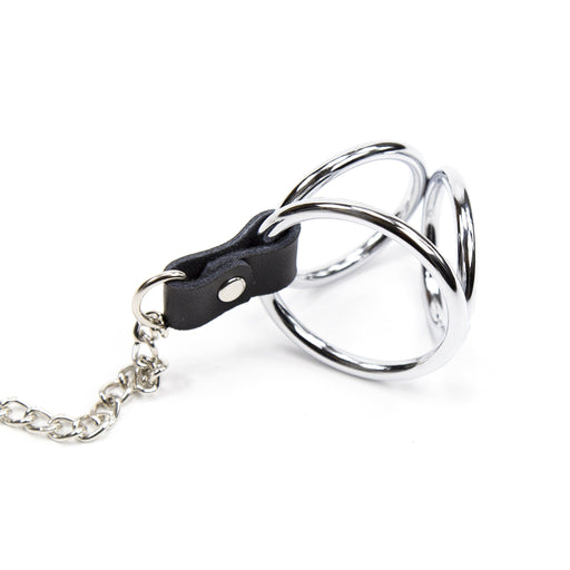 Smart Moves - Nipple Clamps with Cock Rings M Silver-Laced-up.nl