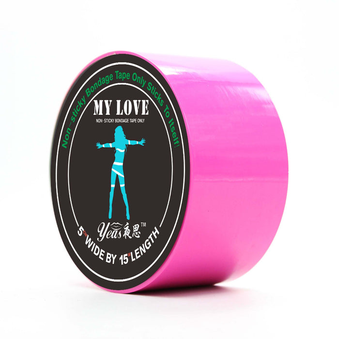 Smart Moves - Non-Sticky Bondagetape - Roze-Laced-up.nl
