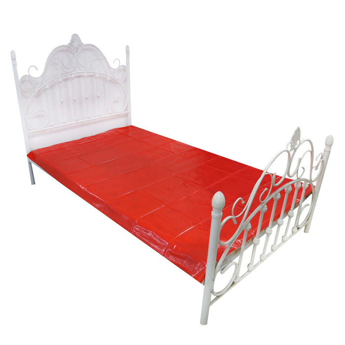 Smart Moves - PVC bed sheet - Rood - 200 x 220 cm-Laced-up.nl