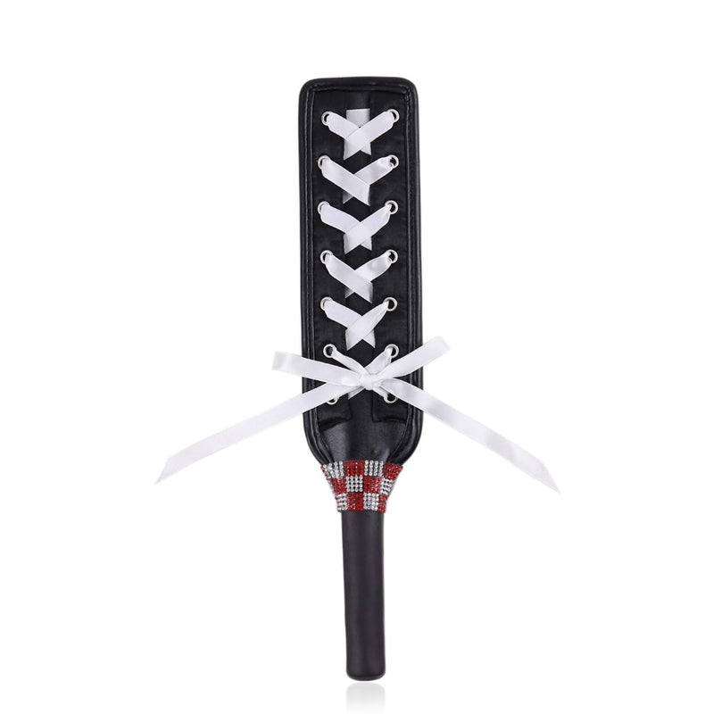 Smart Moves - Paddle - 36 cm - Zwart met Wit Lint-Laced-up.nl