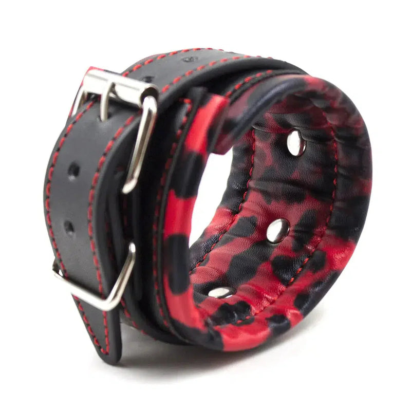 Smart Moves - Polsboeien Panter - Rood/Zwart-Laced-up.nl