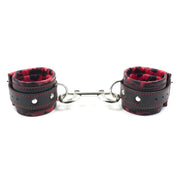 Smart Moves - Polsboeien Panter - Rood/Zwart-Laced-up.nl