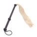 Smart Moves - Pony Hair Flogger 92 cm - Nylon - Zwart/Blond-Laced-up.nl