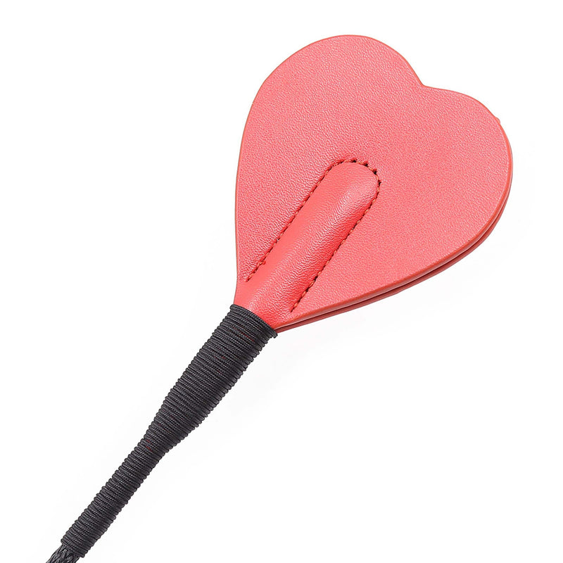 Smart Moves - Rijzweep Hartje - 54 cm - Zwart/Rood-Laced-up.nl