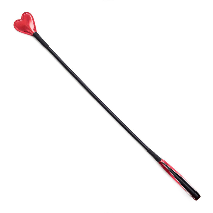 Smart Moves - Shiny Hart Rijzweep - 64 cm - Zwart/Rood-Laced-up.nl