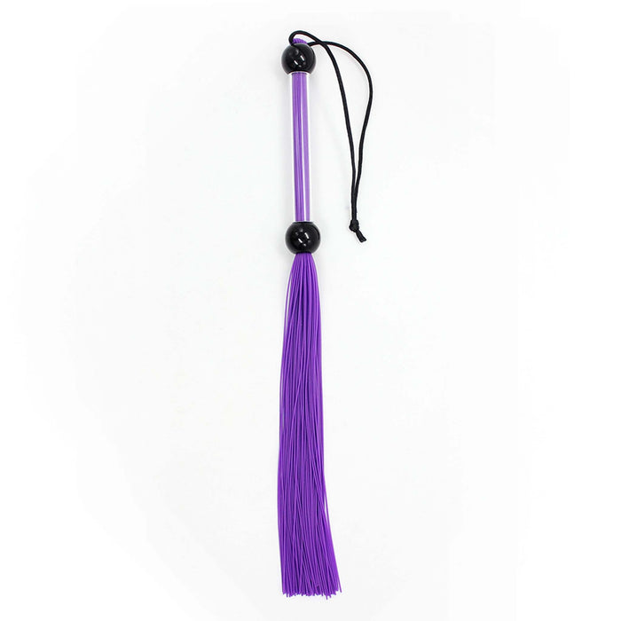 Smart Moves - Siliconen Flogger - 38 cm - Paars-Laced-up.nl