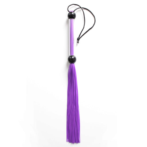 Smart Moves - Siliconen Flogger - 38 cm - Paars-Laced-up.nl