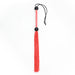 Smart Moves - Siliconen Flogger - 38 cm - Rood/Zwart-Laced-up.nl