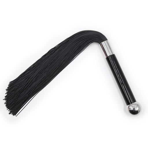 Smart Moves - Siliconen Flogger - 40 cm - Zwart-Laced-up.nl