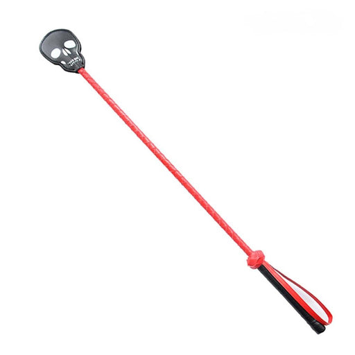 Smart Moves - Skull Rijzweepje - 150 cm - Rood-Laced-up.nl