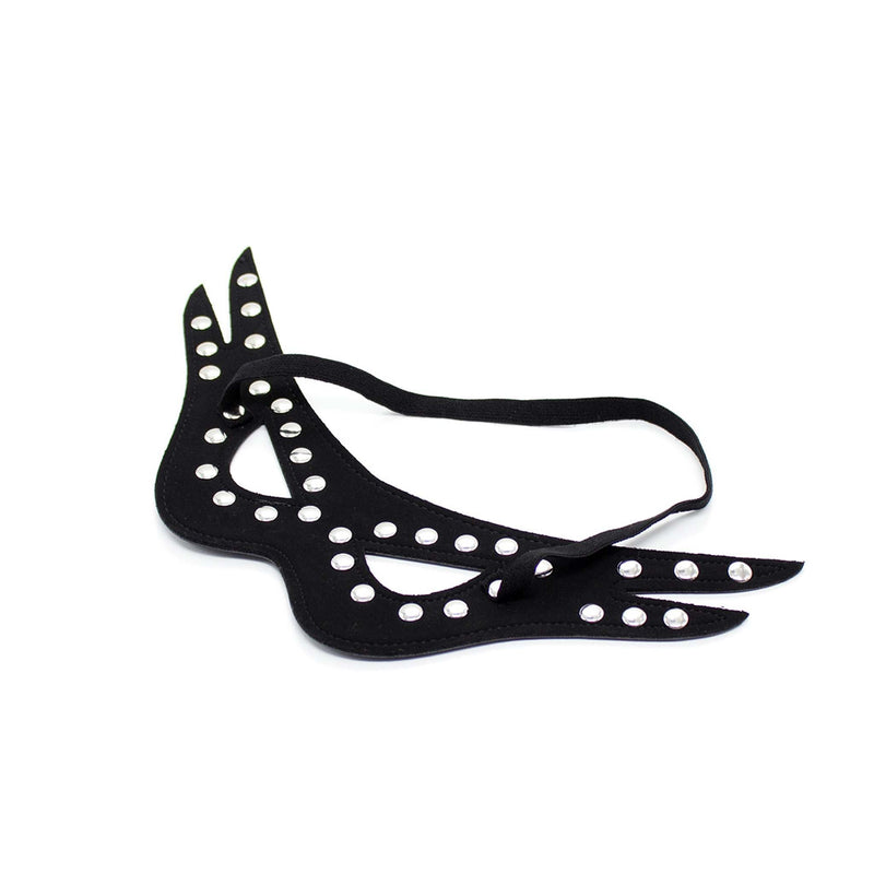 Smart Moves - Studded Oogmasker - Zwart-Laced-up.nl