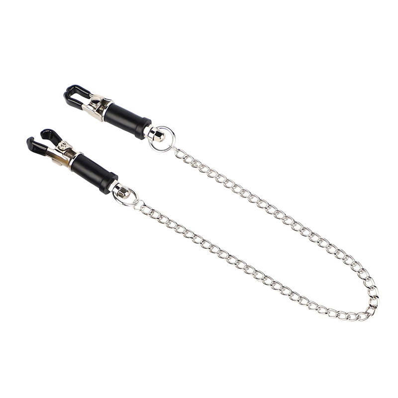 Smart Moves - Nipple Clamps with Decorative Stone - Pink - Laced-up.nl