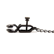 Smart Moves - Nipple Clamps with Adjustable Screw and Chain - Black-Laced-up.nl