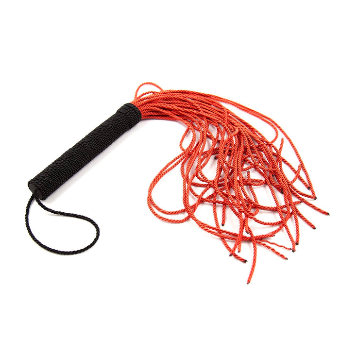Smart Moves - Touw Flogger - 50 cm - Rood/Zwart-Laced-up.nl