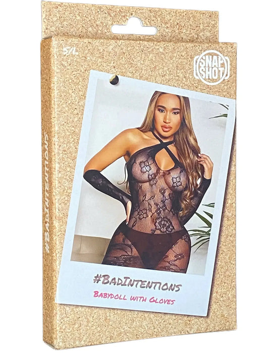 Snapshot - #badintentions - Mini Jurkje - One Size - Zwart-Laced-up.nl