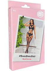 Snapshot - #bangbangbaby - Catsuit - Bodystocking - One Size - Zwart-Laced-up.nl