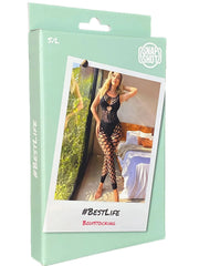 Snapshot - #bestlife - Catsuit - Bodystocking - One Size - Zwart-laced-up.nl