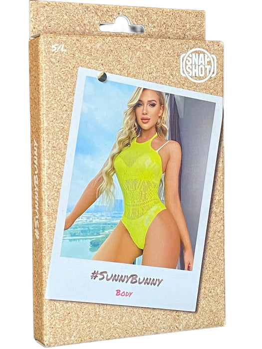 Snapshot - #sunnybunny - Kanten Body - One Size - Geel-Laced-up.nl