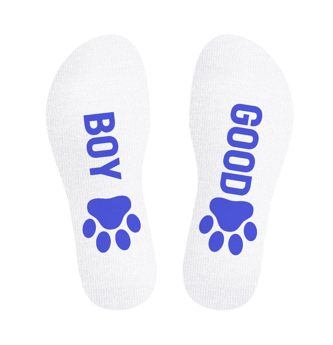 SneakXX - Sneaker Sokken GOOD BOY - Blauw-Laced-up.nl
