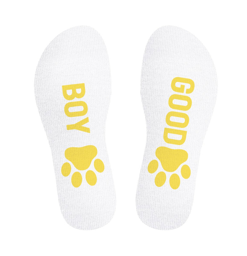 SneakXX - Sneaker Sokken GOOD BOY - Geel-Laced-up.nl