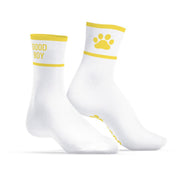 SneakXX - Sneaker Sokken GOOD BOY - Geel-Laced-up.nl