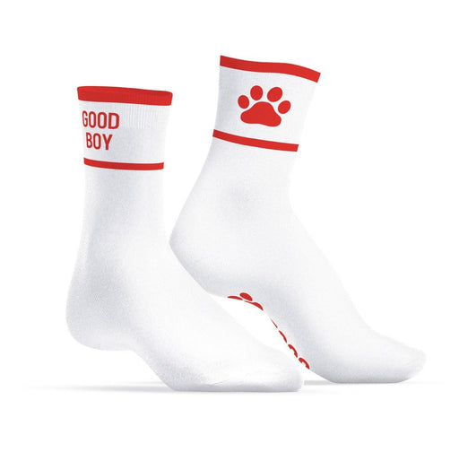 SneakXX - Sneaker Sokken GOOD BOY - Rood-Laced-up.nl