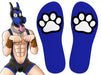 SneakXX - Sneaker Sokken PAW - Blauw-Laced-up.nl