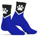SneakXX - Sneaker Sokken PAW - Blauw-Laced-up.nl