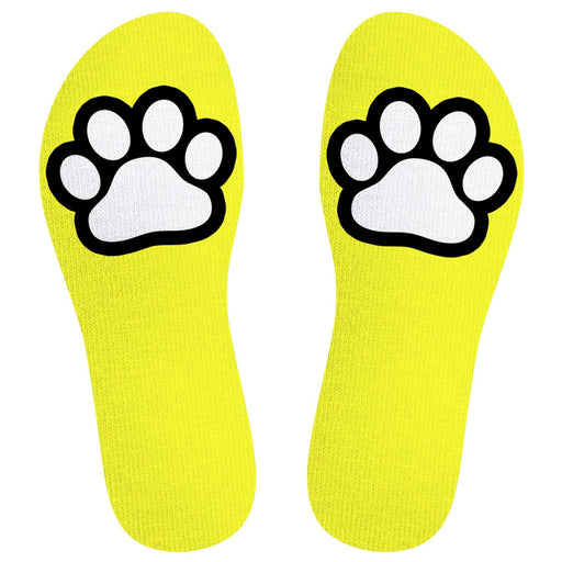 SneakXX - Sneaker Sokken PAW - Neon Geel-Laced-up.nl
