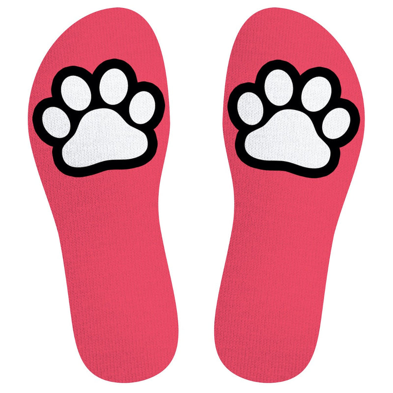 SneakXX - Chaussettes de sport PAW - Rose fluo - Laced-up.nl