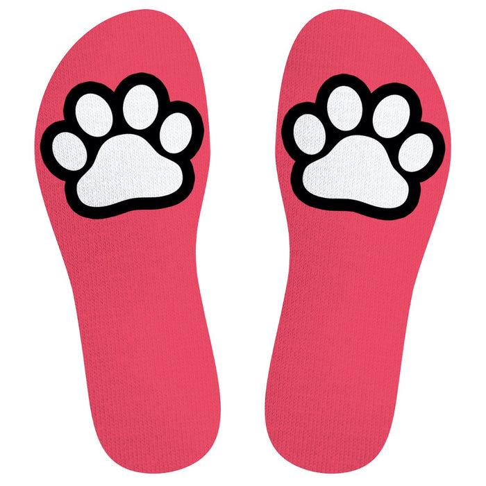 SneakXX - Sneaker Sokken PAW - Neon Roze-Laced-up.nl