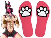 SneakXX - Chaussettes de sport PAW - Rose fluo - Laced-up.nl