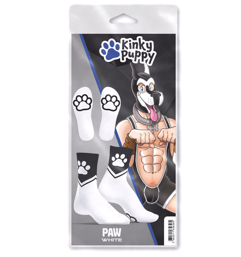 SneakXX - Sneaker Sokken PAW - Wit-Laced-up.nl