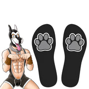 SneakXX - Sneaker Sokken PUPPY HOOD - Zwart/Grijs/Wit-Erotiekvoordeel.nl