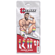 SneakXX - Voetbal Sokken PRIDE - Wit-Erotiekvoordeel.nl