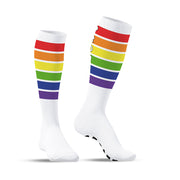 SneakXX - Voetbal Sokken PRIDE - Wit-Erotiekvoordeel.nl