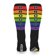 SneakXX - Chaussettes de football PRIDE - Noir - Laced-up.nl