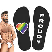 SneakXX - Chaussettes de football PRIDE - Noir - Laced-up.nl