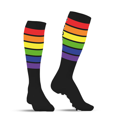 SneakXX - Chaussettes de football PRIDE - Noir - Laced-up.nl