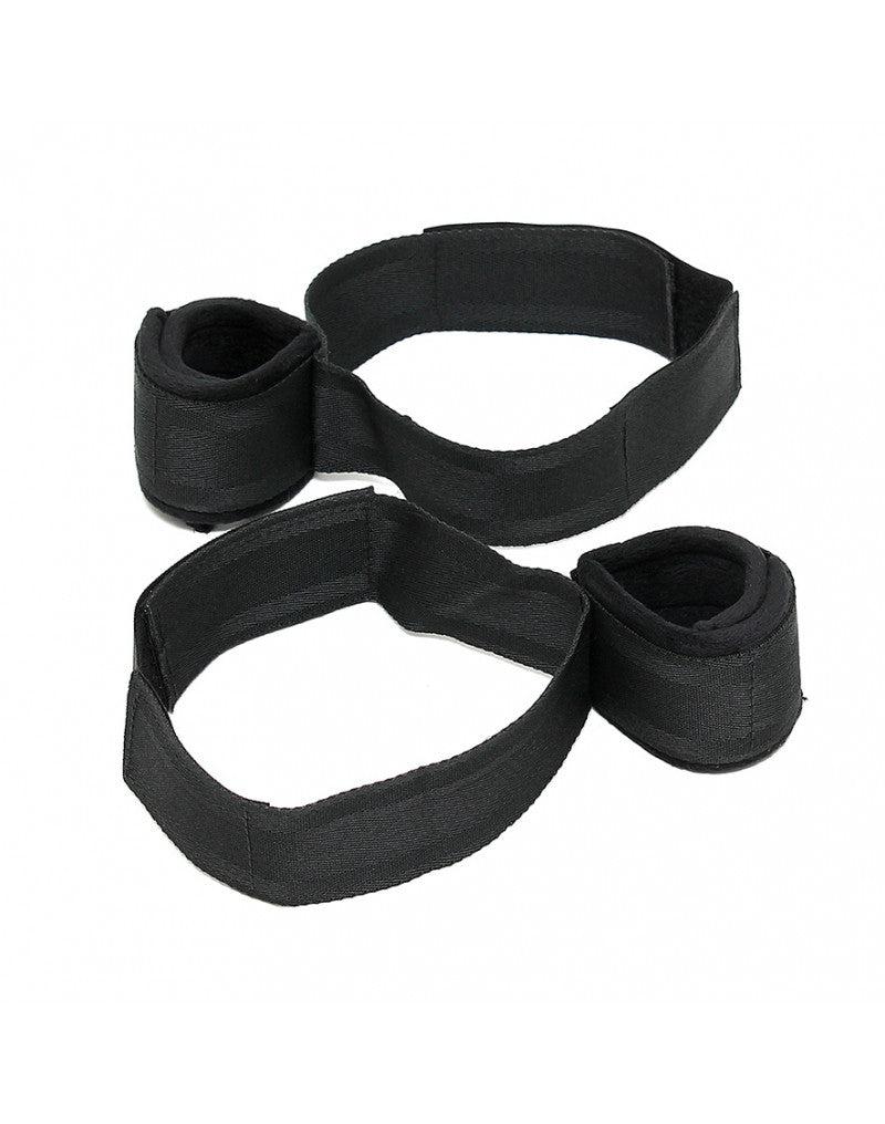 Rimba - Soft Bondageset Bovenbeen- aan Polsboeien (2 Stuks)-Laced-up.nl