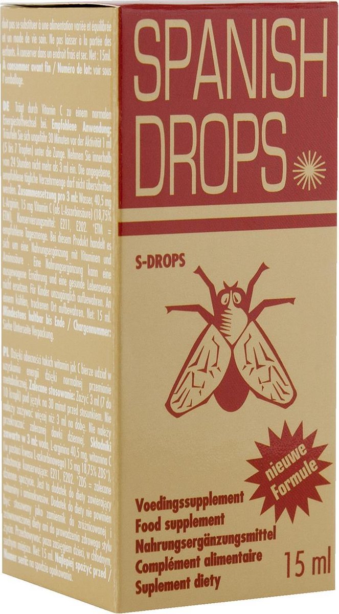 Spanish Fly Gold Extra - 15 ml - Laced-up.nl
