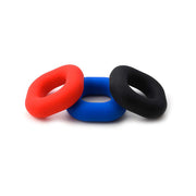Sport Fucker - Big Boner - Elastische Cockring - Liquid Siliconen - Rood-Laced-up.nl